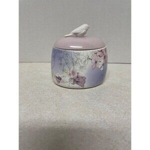 Hallmark Marjolein Bastin Bird Oval Trinket Box 4" Tall